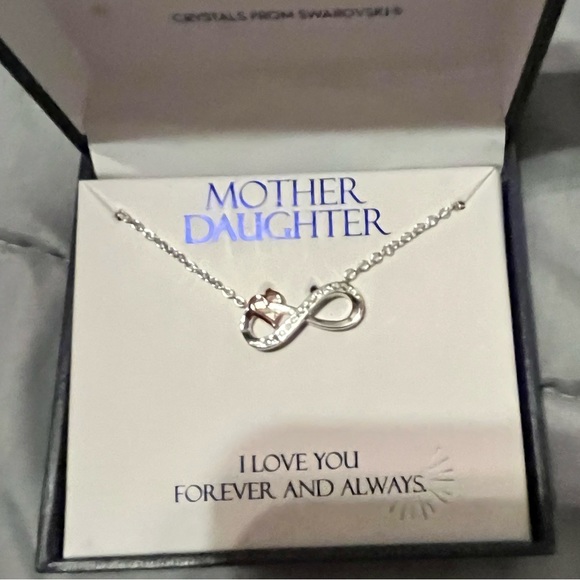 Mother & Daughter Infinity Pendant Necklace - Picture 6 of 6